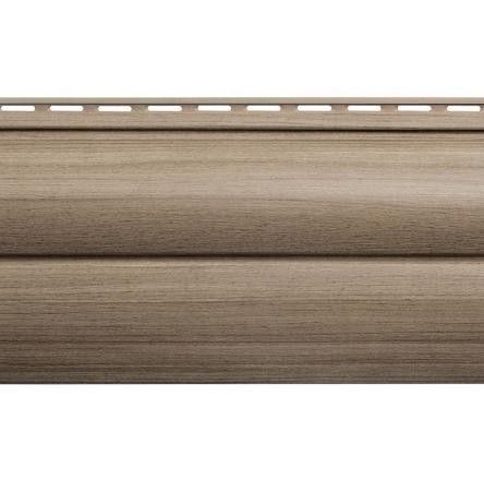 Виниловый сайдинг Альта-профиль Блок-хаус Люкс, BН-03 Орех купить в Омске