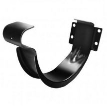 Держатель для водосточного желоба Grand Line, черный (RAL 9005)
