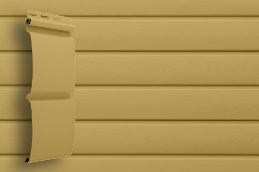 Сайдинг Grand Line, Блок-хаус D4.8 Цвет Карамельный купить в Омске