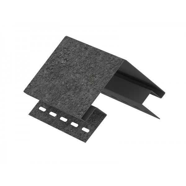 Наружный угол Ю-пласт, Стоун Хаус Кирпич, Графитовый купить в Омске