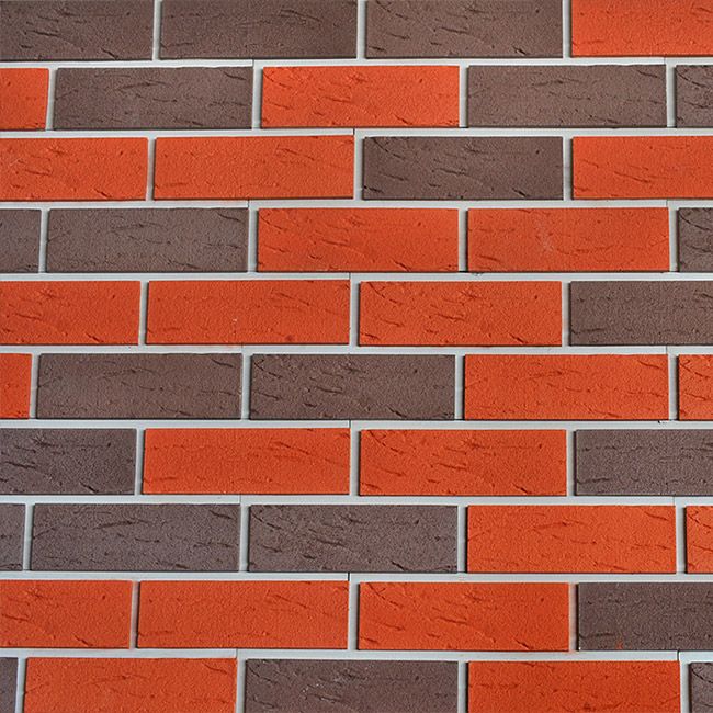 Фасадная плитка Кирисс Фасад, Колотый кирпич №7 купить в Омске
