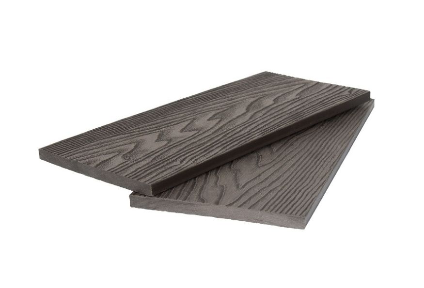 Двухсторонняя полнотелая универсальная доска 3D+3D POLIVAN GROUP DENPASAR тёмно-коричневого цвета. купить в Омске