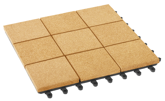 Модульный паркет ДПК GRINDERDECO Люкс 12 Песчаниковый купить в Омске