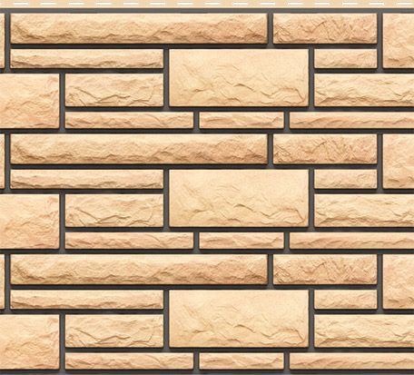 Фасадные панели Доломит, Доломит Премиум, Имбирь купить в Омске