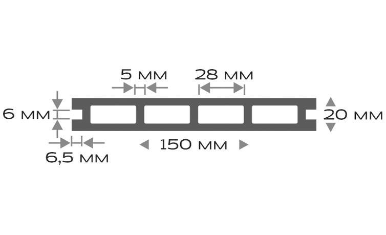 Террасная доска ДПК Outdoor 3D HAVANA/Вельвет мореный дуб купить в Омске