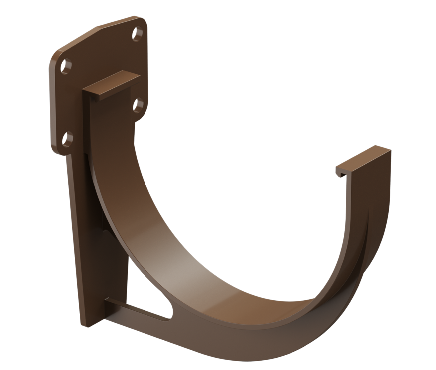 Кронштейн для желоба Docke Premium, цвет Каштан купить в Омске