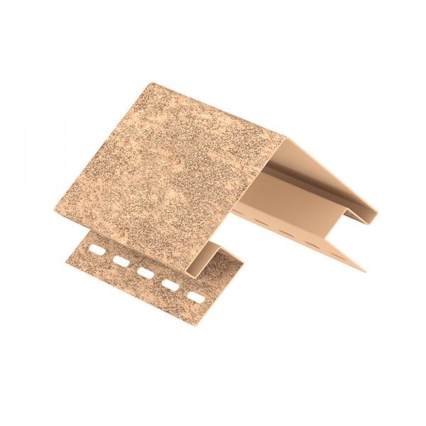 Наружный угол Ю-пласт, Стоун Хаус Кирпич, Бежевый купить в Омске