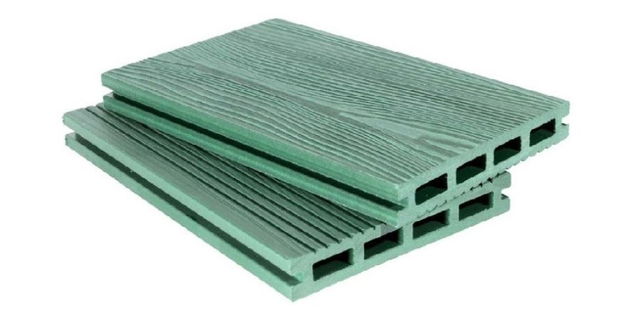 Террасная доска ДПК 3D АЙ-ТЕХПЛАСТ в зелёном цвете купить в Омске