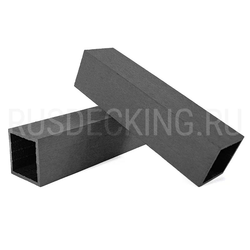 Столб ограждения RusDecking Unodeck Графит купить в Омске