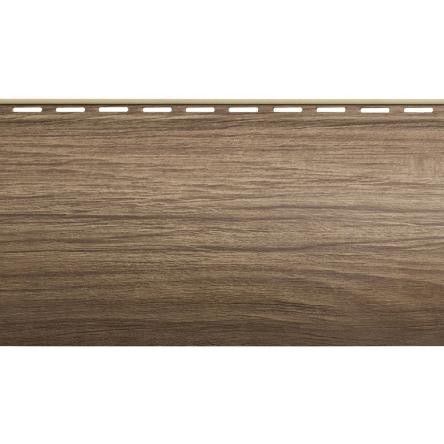 Виниловый сайдинг Альта-профиль Блок-хаус Люкс, BH-01 Орех купить в Омске