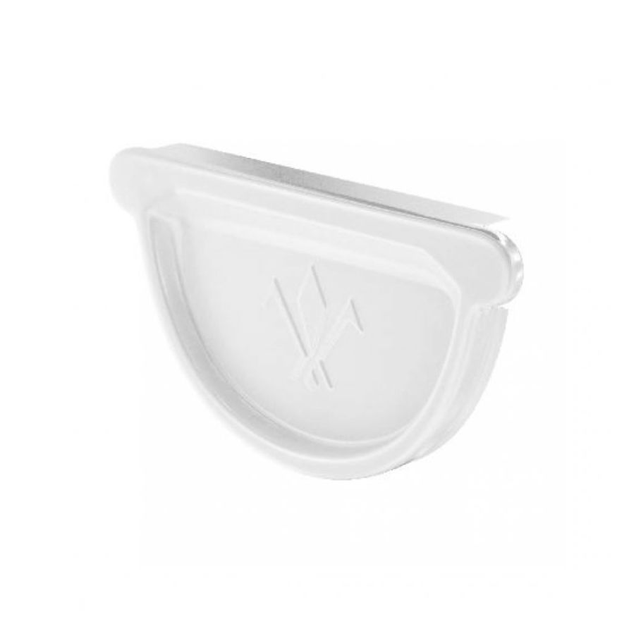 Универсальная заглушка с резиновым уплотнителем Aquasystem RR 20 Мраморно-белый 125/90 купить в Омске