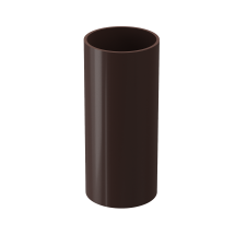Водосточная труба 3 м, Docke Standard, Темно-коричневая