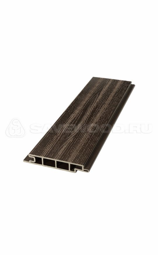 Террасная доска ДПК SaveWood, SW Padus (R), Темно-коричневый купить в Омске