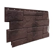 Фасадная панель FineBer Камень природный, Коричневый