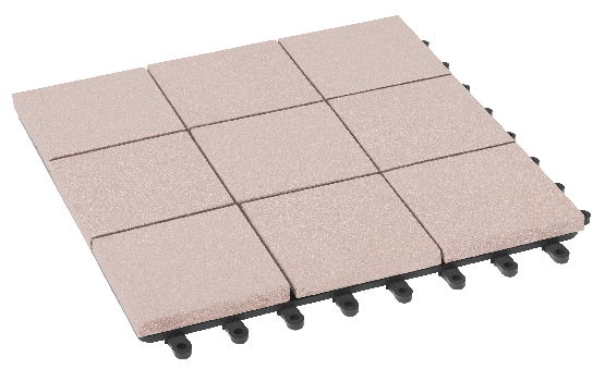 Модульный паркет ДПК GRINDERDECO Люкс 12 Светлый дуб купить в Омске