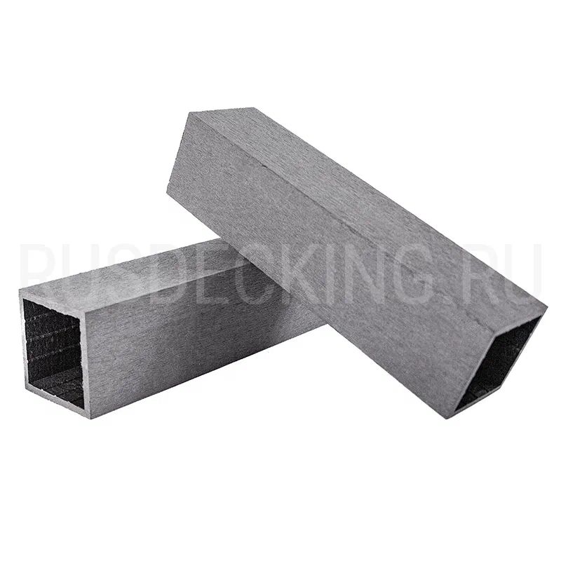 Столб ограждения RusDecking Unodeck Серый купить в Омске