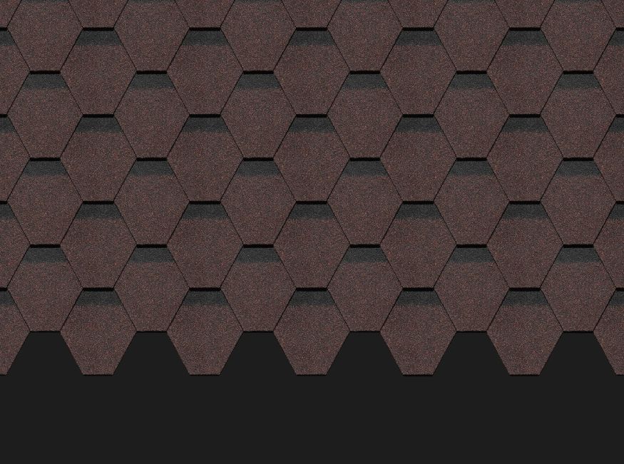 Гибкая черепица Docke Premium, Шеффилд, Корица купить в Омске