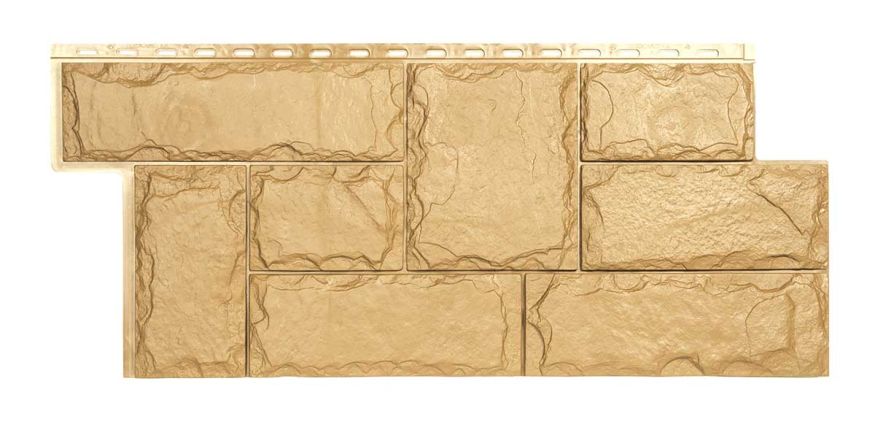 Фасадная панель T-Сайдинг, Марсель ЭКО-1 Амбер купить в Омске