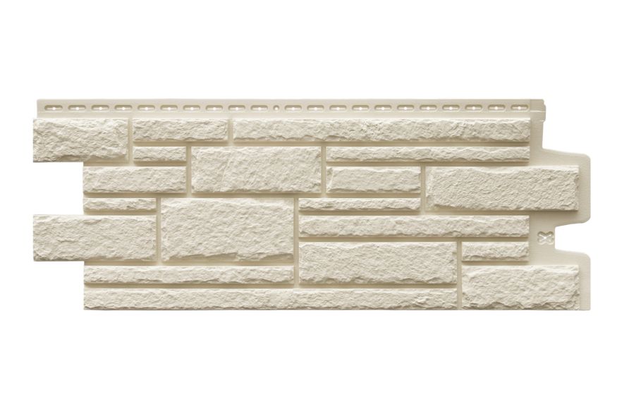 Фасадная панель Grand Line Камелот Classic, Молочный купить в Омске