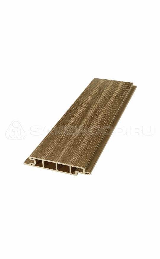 Террасная доска ДПК SaveWood, SW Padus (R), Тик купить в Омске