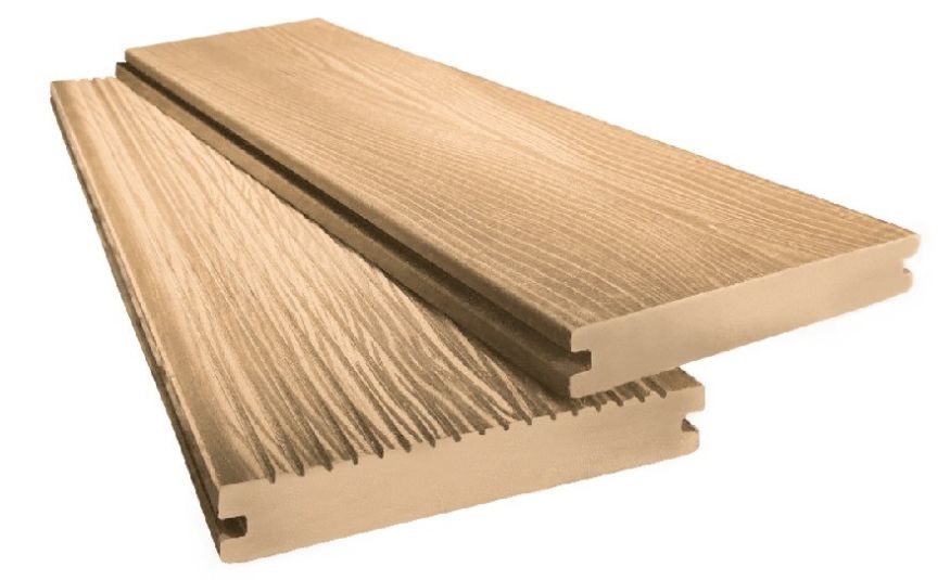 Террасная доска ДПК 3D МАССИВ АЙ-ТЕХПЛАСТ цвет бронза купить в Омске