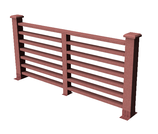 Декоративное ограждение из ДПК GRINDERDECO Марсело Мербау купить в Омске