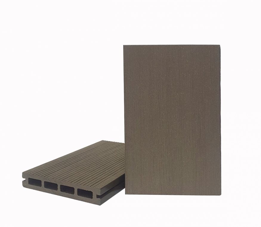 Террасная доска ДПК Terrapol Смарт (пустотелая с пазом) Тик Киото купить в Омске