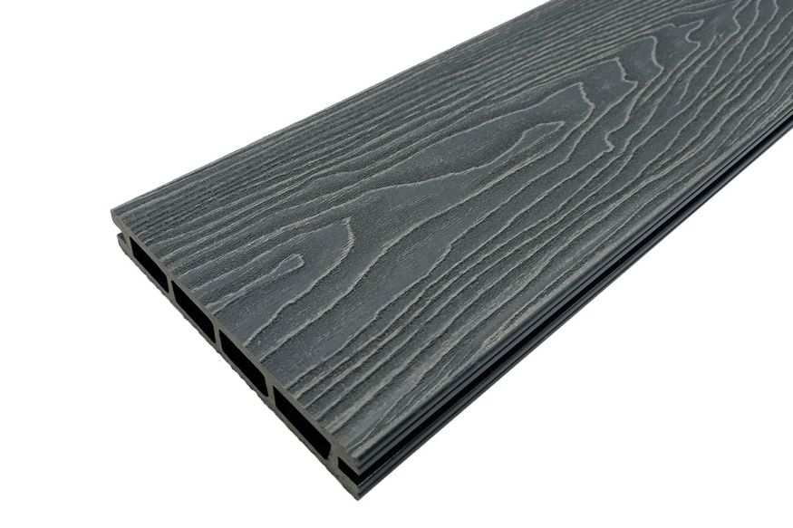Террасная доска Holzhof, NauticPrime (Light) Esthetic Wood, Серый купить в Омске