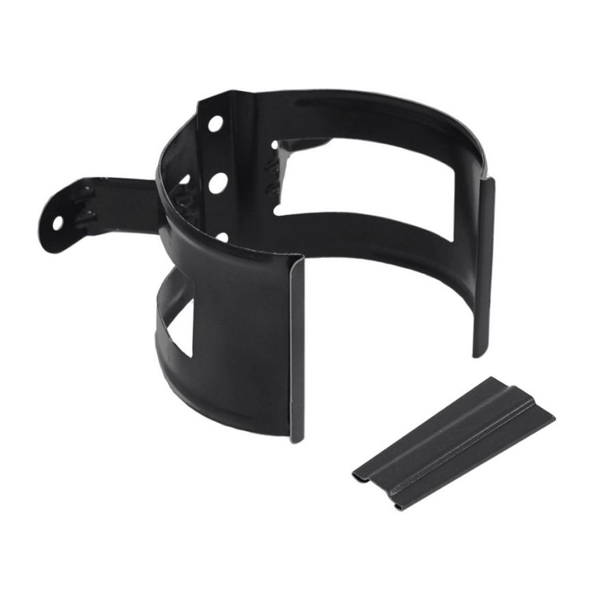 Кронштейн для трубы на деревянную поверхность, Grand Line, черный (RAL 9005) купить в Омске