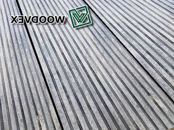 Террасная доска WOODVEX Select ДПК Бело-серый купить в Омске
