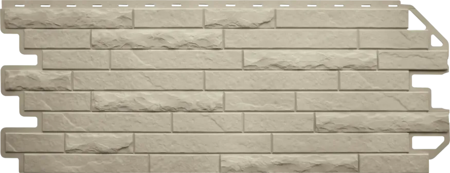 Фасадная панель Альта-Профиль Кирпич Антик ЭКО Кремовый купить в Омске