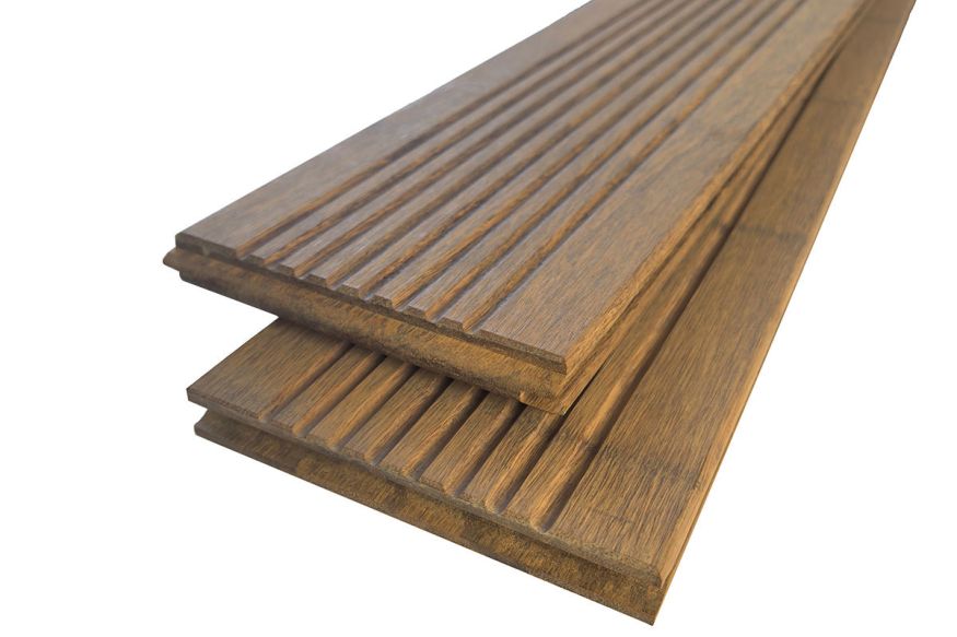 Террасная доска Holzhof, NauticPrime Бамбук / Bamboo, Натуральный купить в Омске