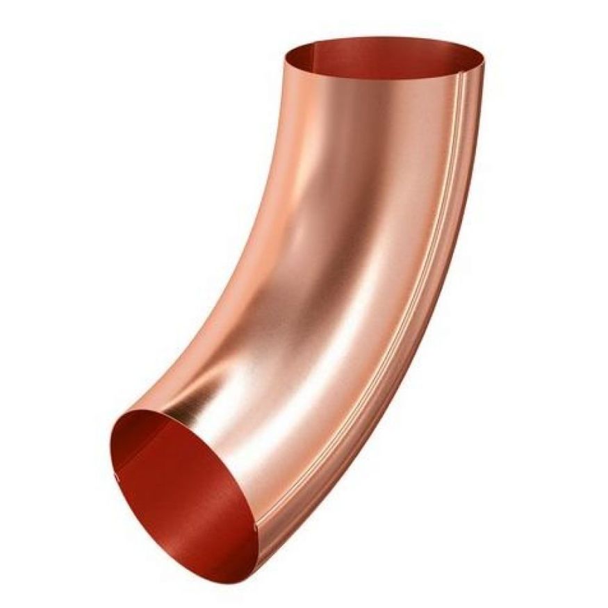 Колено трубы Aquasystem, медное, 125/90 мм купить в Омске