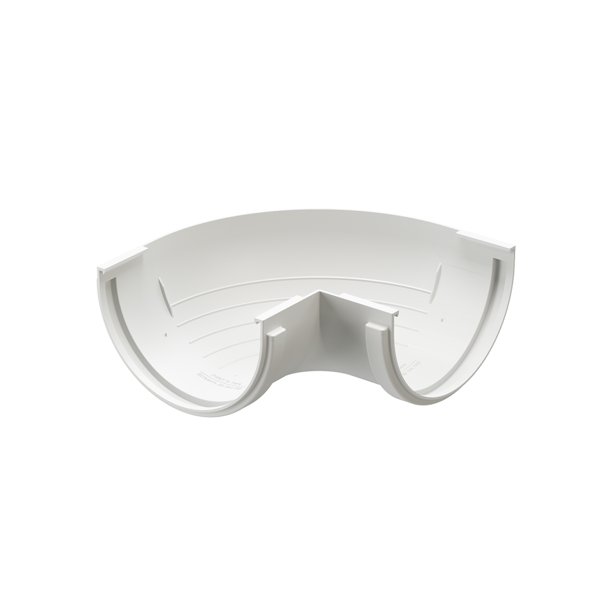 Внешний угол желоба 90°, Docke Standard, Цвет: Белый купить в Омске