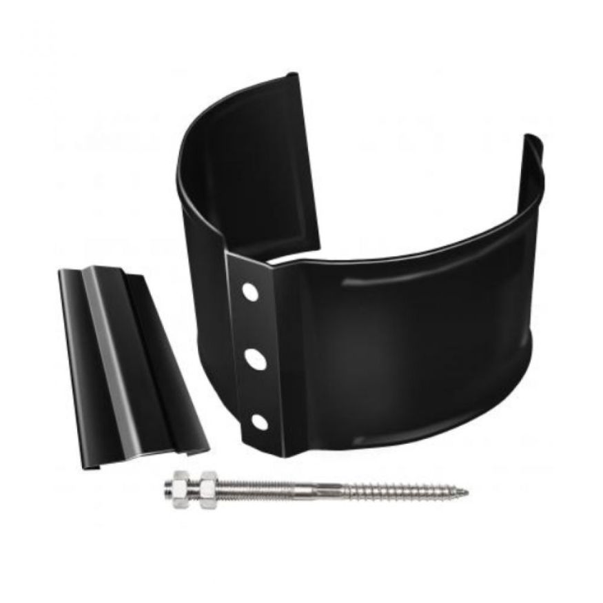 Кронштейн для трубы (на кирпич), Grand Line, Черный (RAL 9005) купить в Омске