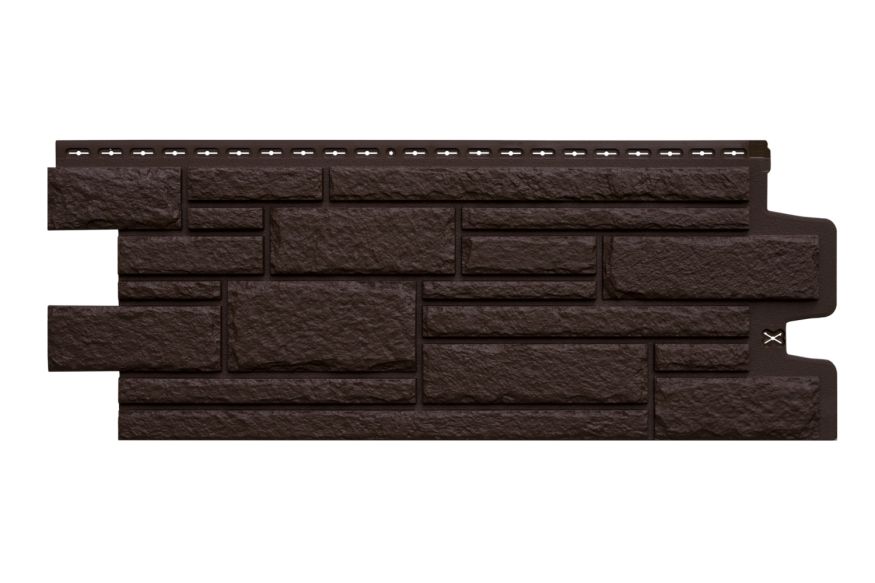 Фасадная панель Grand Line Камелот Classic, Шоколадный купить в Омске