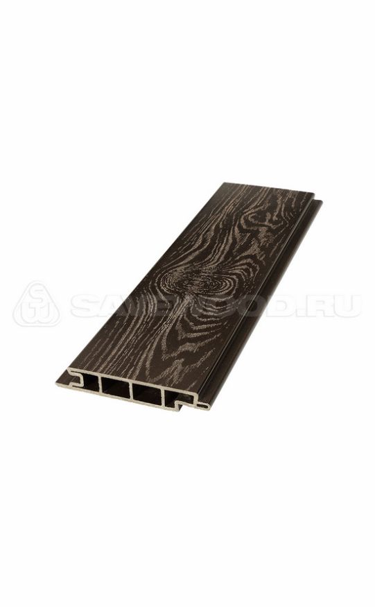 Террасная доска ДПК SaveWood, SW Padus (T), Темно-коричневый купить в Омске