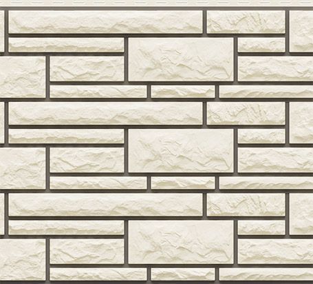 Фасадные панели Доломит, Брусчатка Доломит, Слоновая кость 2000 мм купить в Омске