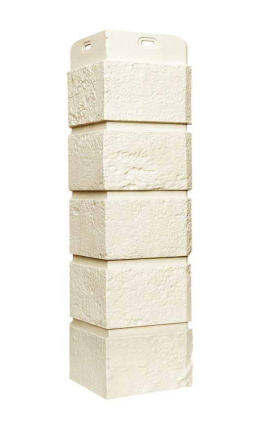 Угол наружный Grand Line, Состаренный кирпич Classic, Молочный купить в Омске