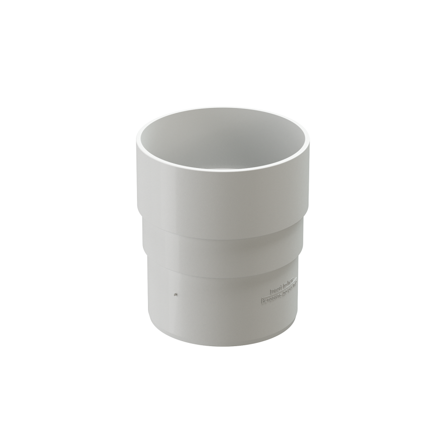 Соединительная муфта для водостока Docke Premium, Пломбир купить в Омске