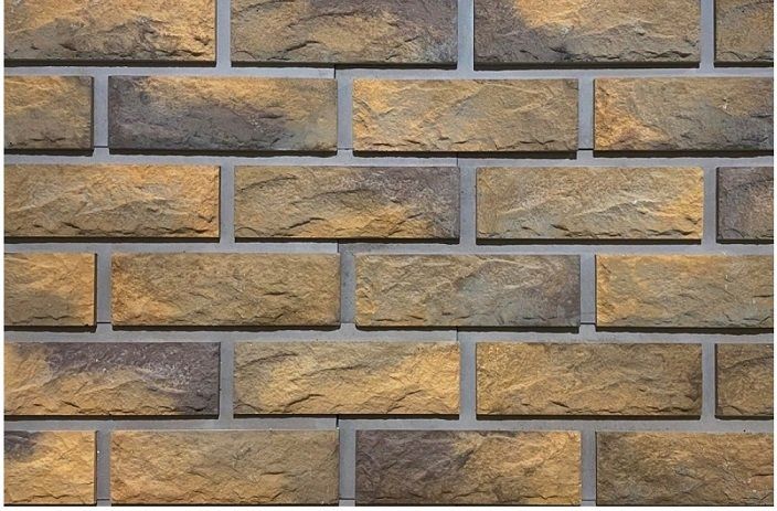 Фиброцементные панели КАНЬОН Сколотый кирпич - 30 купить в Омске