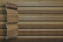 Сайдинг Grand Line, Корабельная доска Tundra, Цвет: Кедр