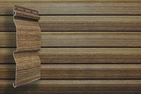 Сайдинг Grand Line, Корабельная доска Tundra, Цвет: Кедр купить в Омске