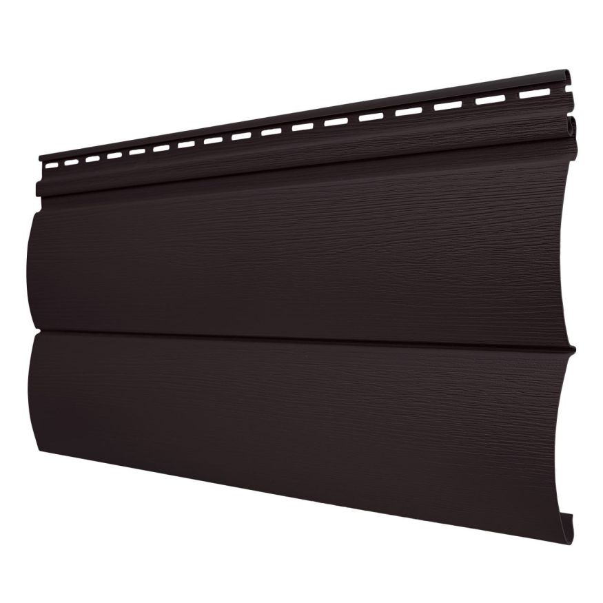 Акриловый сайдинг Tecos, двойной оцилиндрованный брус, Арабика купить в Омске