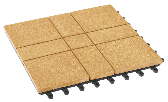 Модульный паркет ДПК GRINDERDECO Люкс 11 Цвет Песчаник купить в Омске