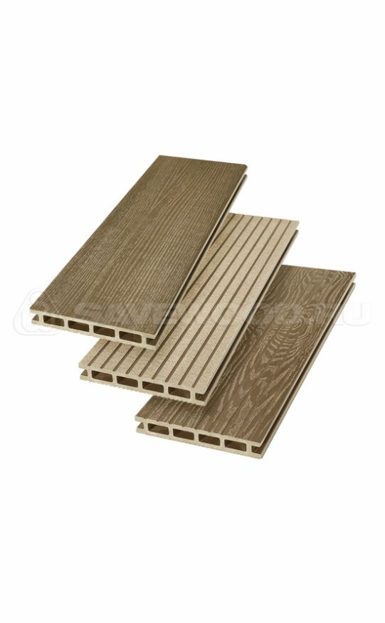 Террасная доска ДПК SaveWood, SW Carpinus (R), Тик купить в Омске