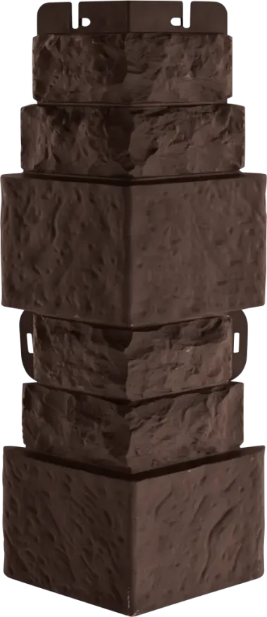 Наружный угол Альта-Профиль Кирпич Антик ЭКО Коричневый купить в Омске