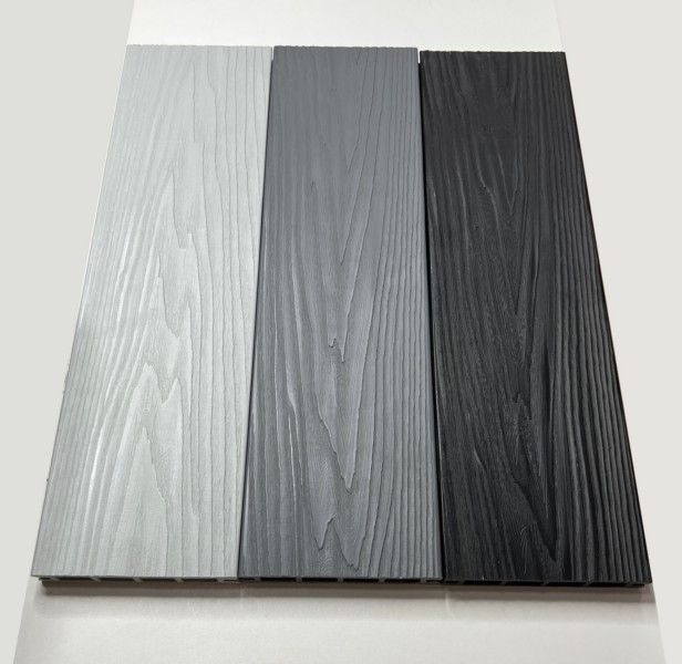 Террасная доска Экодекинг Титан 3D, Серый купить в Омске