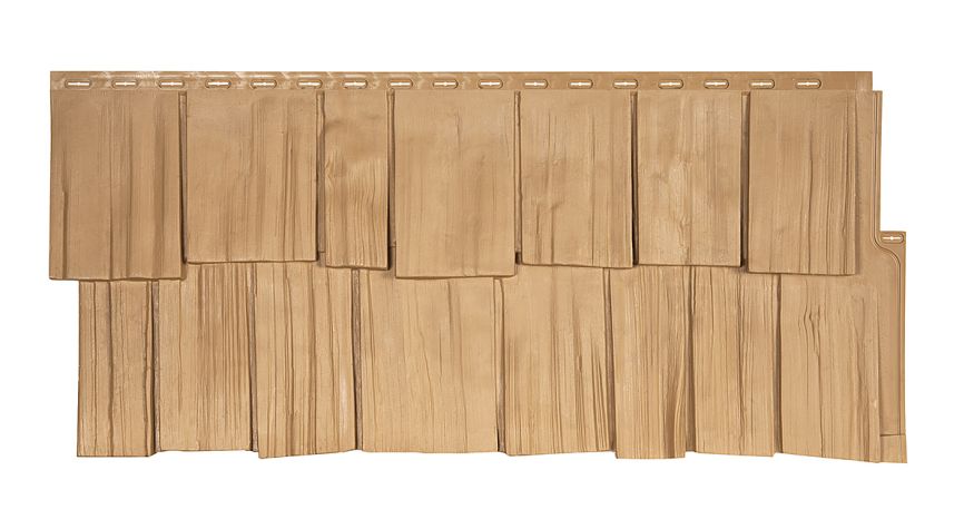 Фасадная панель T-Сайдинг, Щепа Дуб ЭКО-1 Крем купить в Омске