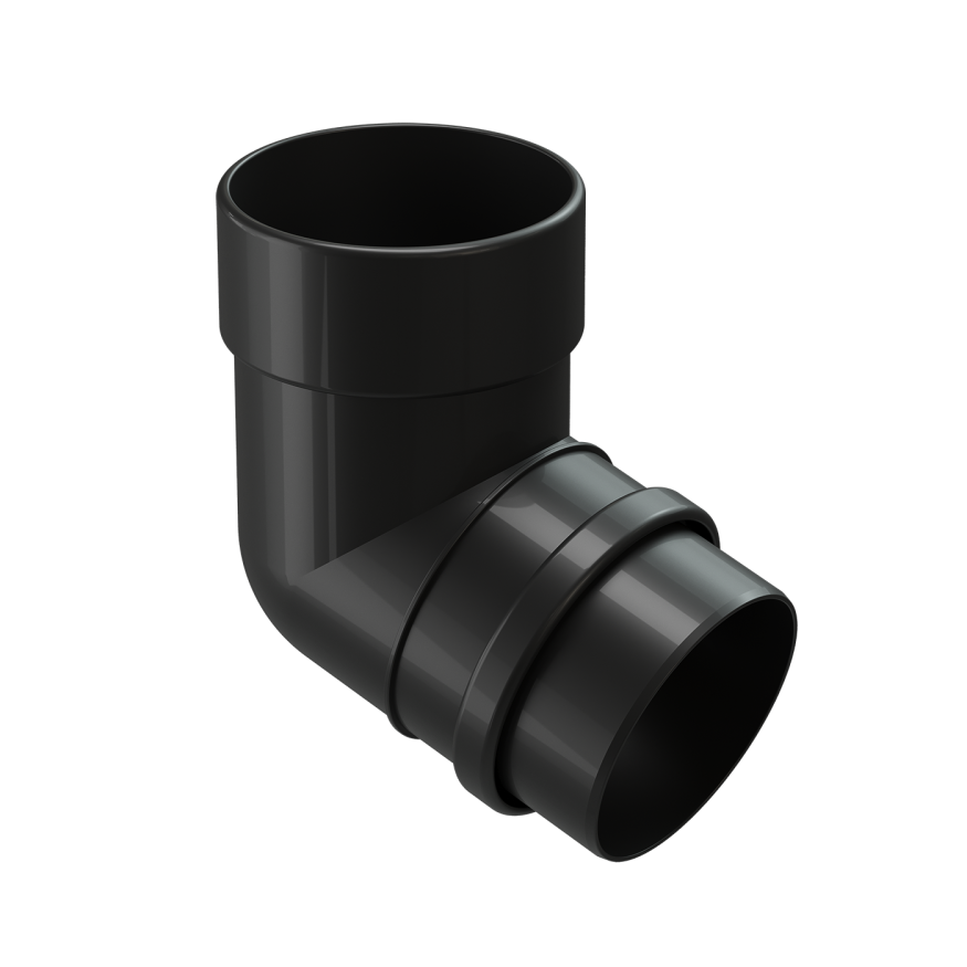 Колено водосточное 72˚ Docke Lux, Карбон купить в Омске